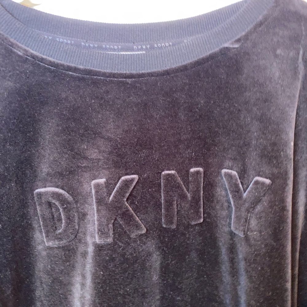 DKNY Velvet Sweater